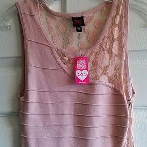 Pink bandage dress. New with tags.