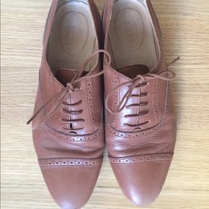 J.crew lace up loafers
