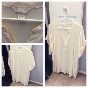 H&M Cream Top