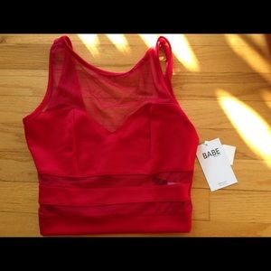 Red 2 piece dress set