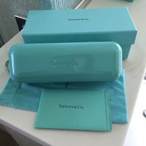 Tiffany eyeglass case and box