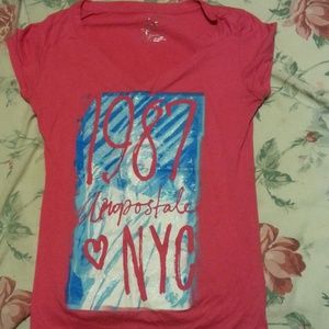 Aeropostal V-neck Short Sleeve