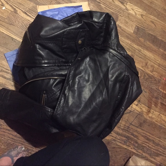 Leather jacket