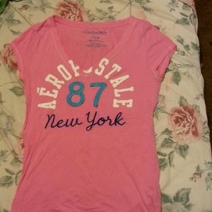 Aeropostal V-neck Short Sleeve