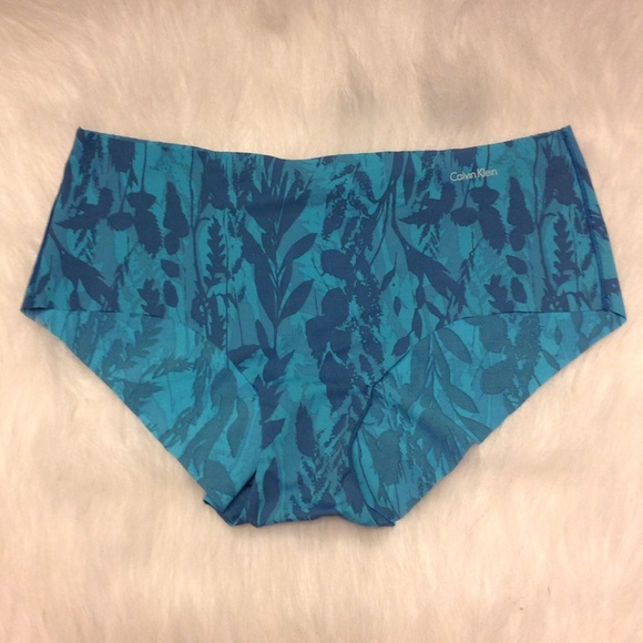 NWT Calvin Klein Blue Hipster Panties