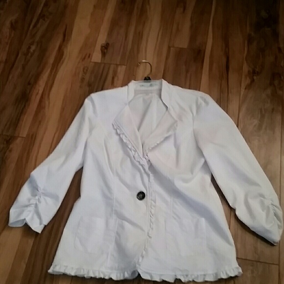 Cute White Jacket at a great price.