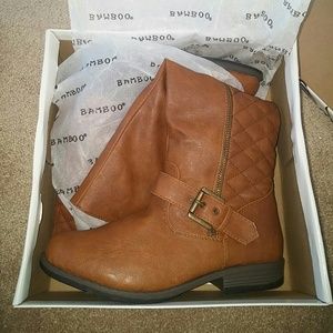 BNIB Quilted Riding Boots