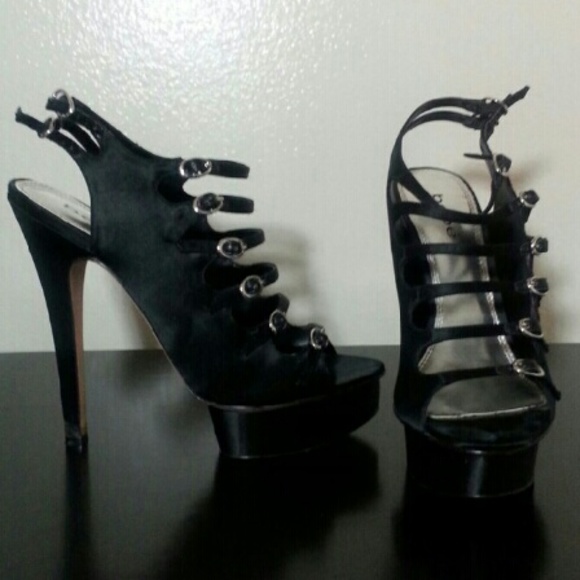 bebe Strappy Stilettos
