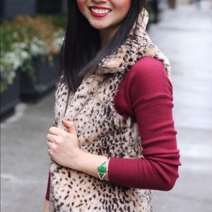 Zara Jackets & Coats - PRICE DROP‼️ Leopard Faux Fur Vest Zara Jackets & Coats - PRICE DROP‼️ Leopard Faux Fur Vest