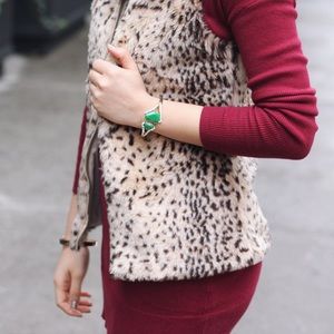 Zara Jackets & Coats - PRICE DROP‼️ Leopard Faux Fur Vest Zara Jackets & Coats - PRICE DROP‼️ Leopard Faux Fur Vest