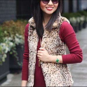 Zara Jackets & Coats - PRICE DROP‼️ Leopard Faux Fur Vest Zara Jackets & Coats - PRICE DROP‼️ Leopard Faux Fur Vest