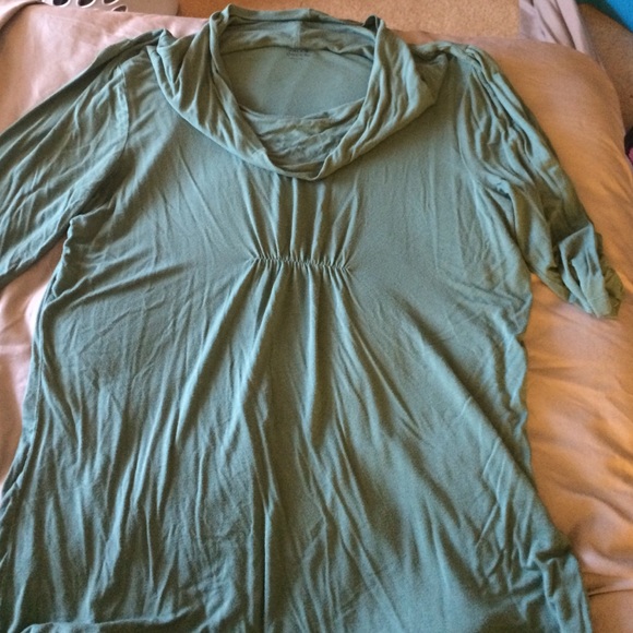 Cowl neck top