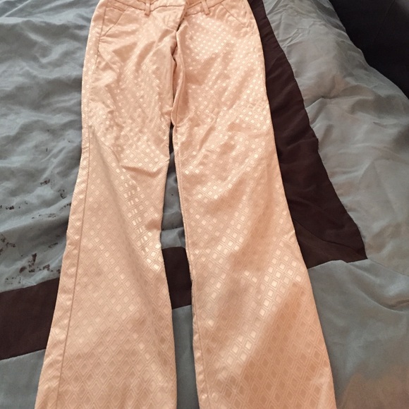 Gold/ cream dress pants