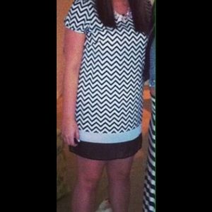 Francesca's chevron dress