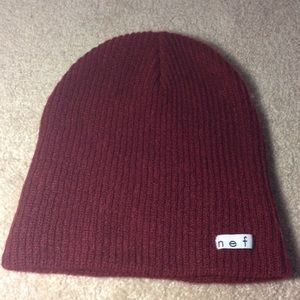 Maroon NEFF Beanie