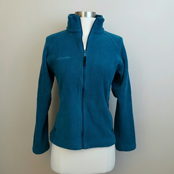 teal columbia jacket