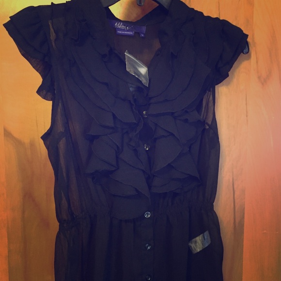 Miley Cyrus Tops - Miley Cyrus black blouse