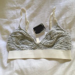 Silence and noise bralet