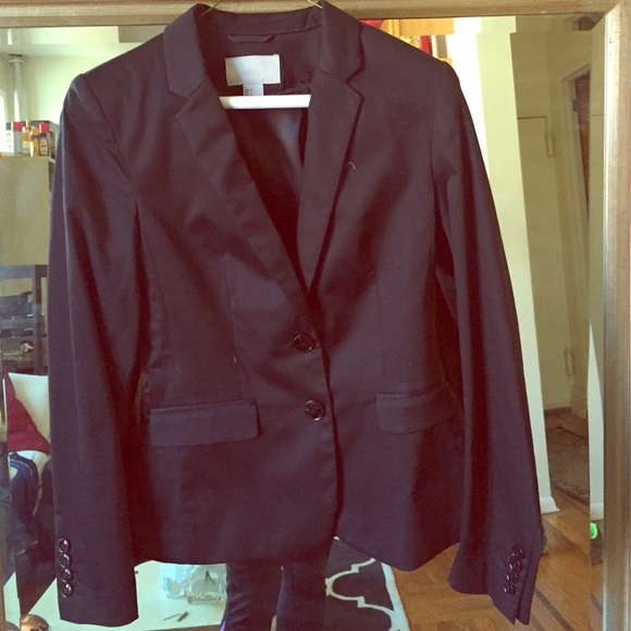 H&M Black Blazer Size 4