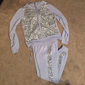 Limited edition sequin vs PINK suit