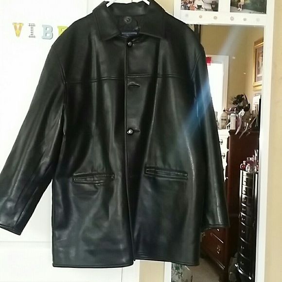 Mens Leather Coat