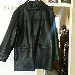 Mens Leather Coat