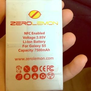 Samsung Galaxy s5 mega battery with case