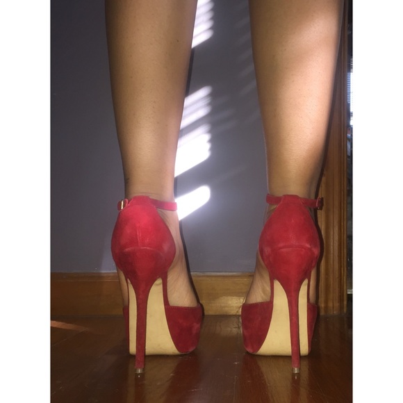 Red Steve Madden shoes