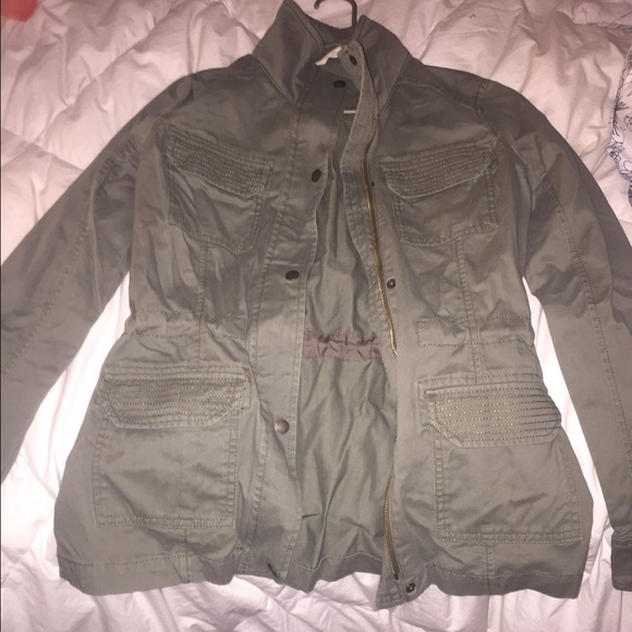 Hollister Military Jacket Small