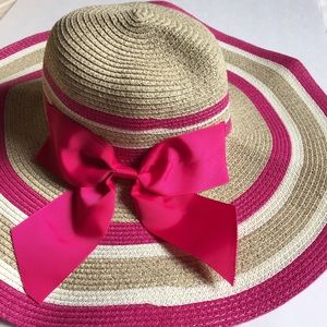 Brand new pink sun hat
