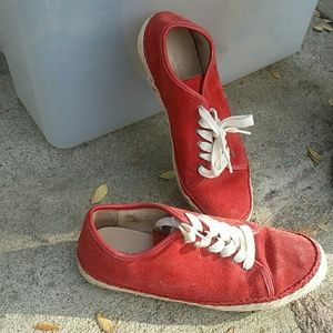 Red rag and bone tennis shoes