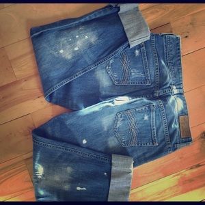 Express Boyfriend capris/ankle pants