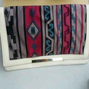 Tribal cluth, white pleather