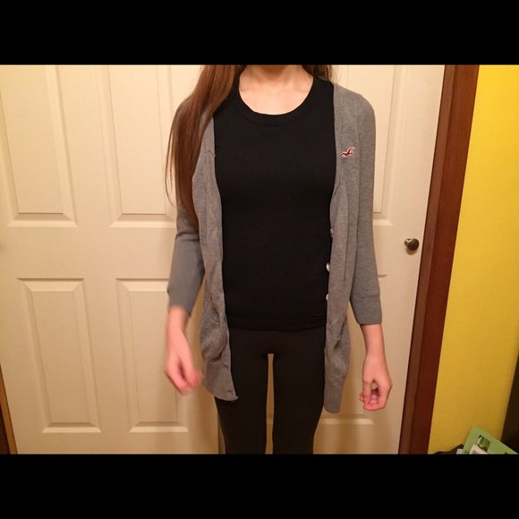 Gray Cardigan - Picture 1 of 2