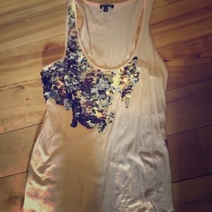 Sequined Express Tank