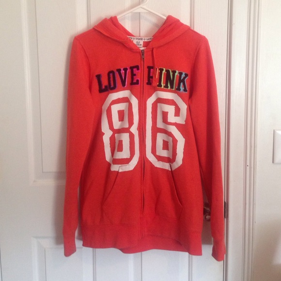 VS jacket it's more orange in real life