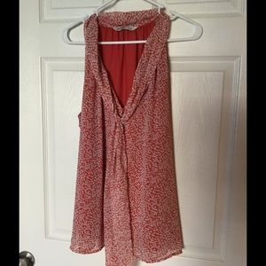 Pull over tank blouse