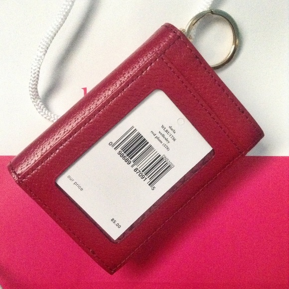 kate spade Bags - NWT Red Plum Kate Spade Darla Coin Purse Wallet kate spade Bags - NWT Red Plum Kate Spade Darla Coin Purse Wallet