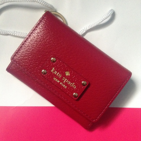 kate spade Bags - NWT Red Plum Kate Spade Darla Coin Purse Wallet kate spade Bags - NWT Red Plum Kate Spade Darla Coin Purse Wallet