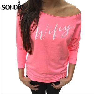 Wifey shirt nwot