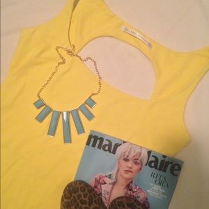 Susana Monaco yellow tank