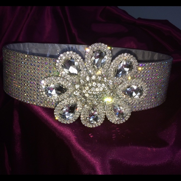 Beautiful rhinestone belt/sash