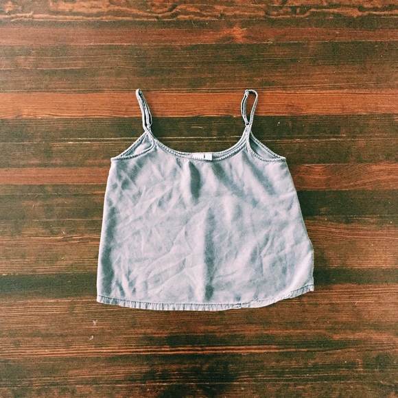 BP grey cropped tank