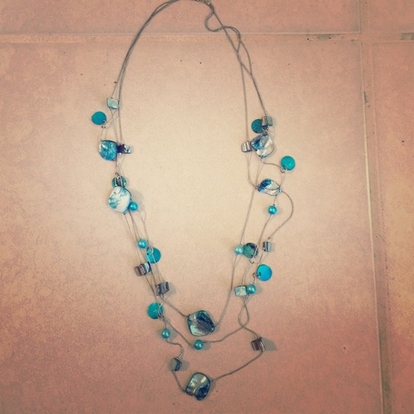 **Moving Special** Turquoise Layered Necklace