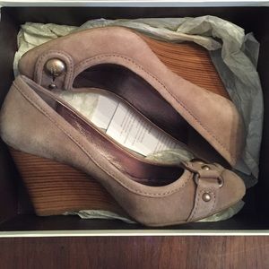 Coach wedge shoes