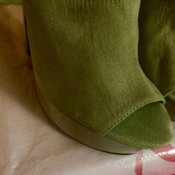 Camel👍🏽 suede Express shoes NEW - Picture 5 of 5