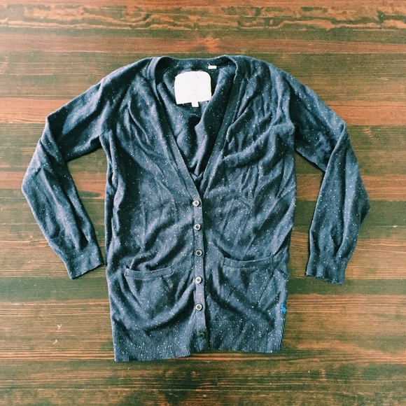 Navy speckled Jack Wills cardigan