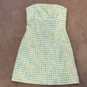 Lilly Pulitzer strapless dress