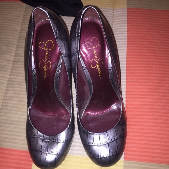 Jessica Simpson Reptile Skin Heels