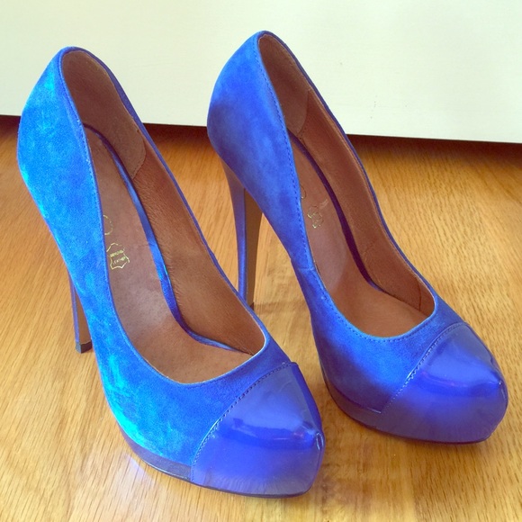 ‼️FINAL MARKDOWN‼️Aldo Electric Blue Stilettos